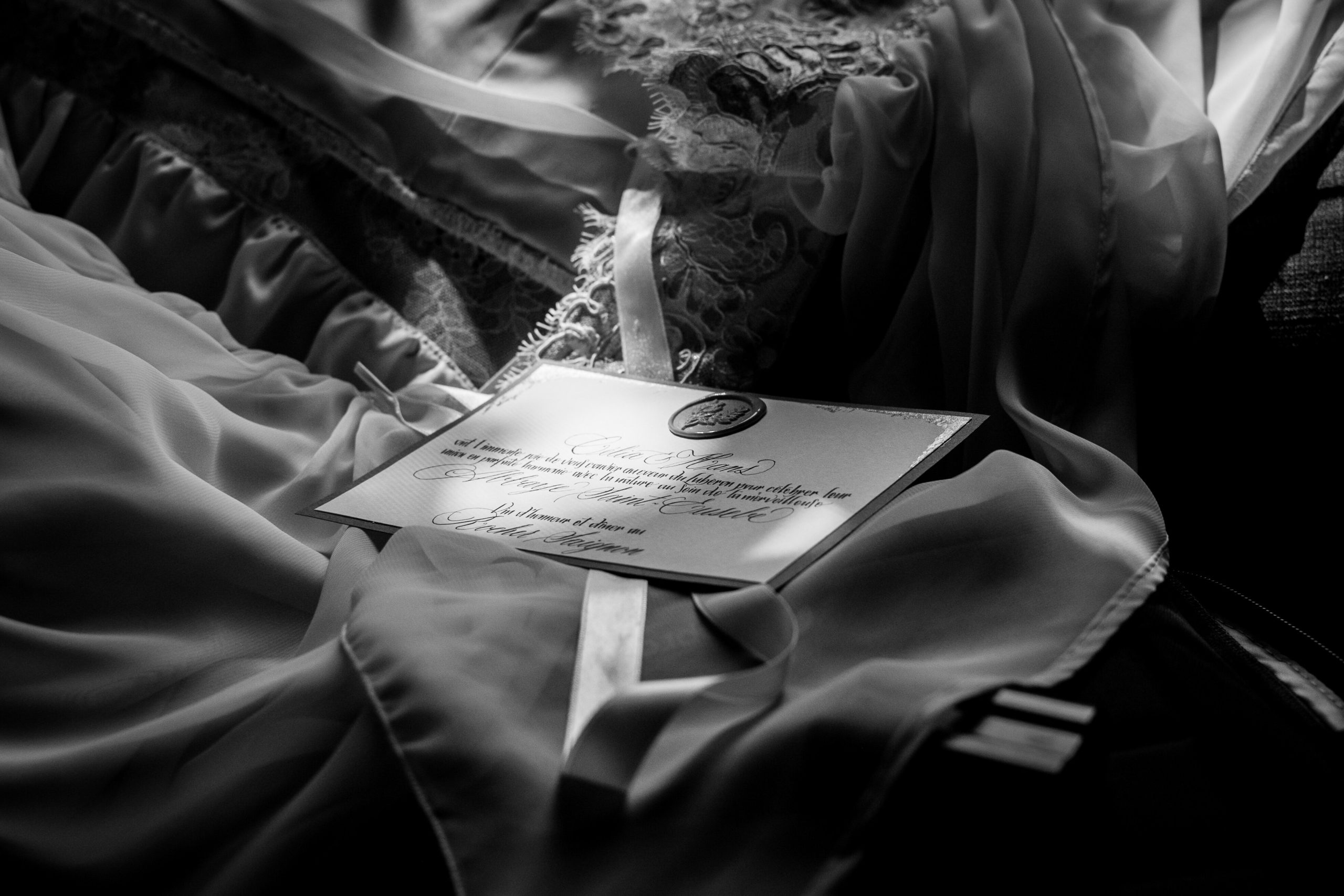 Papeterie de mariage thème "Seigneur des Anneaux".
Photo: Diane Souazé