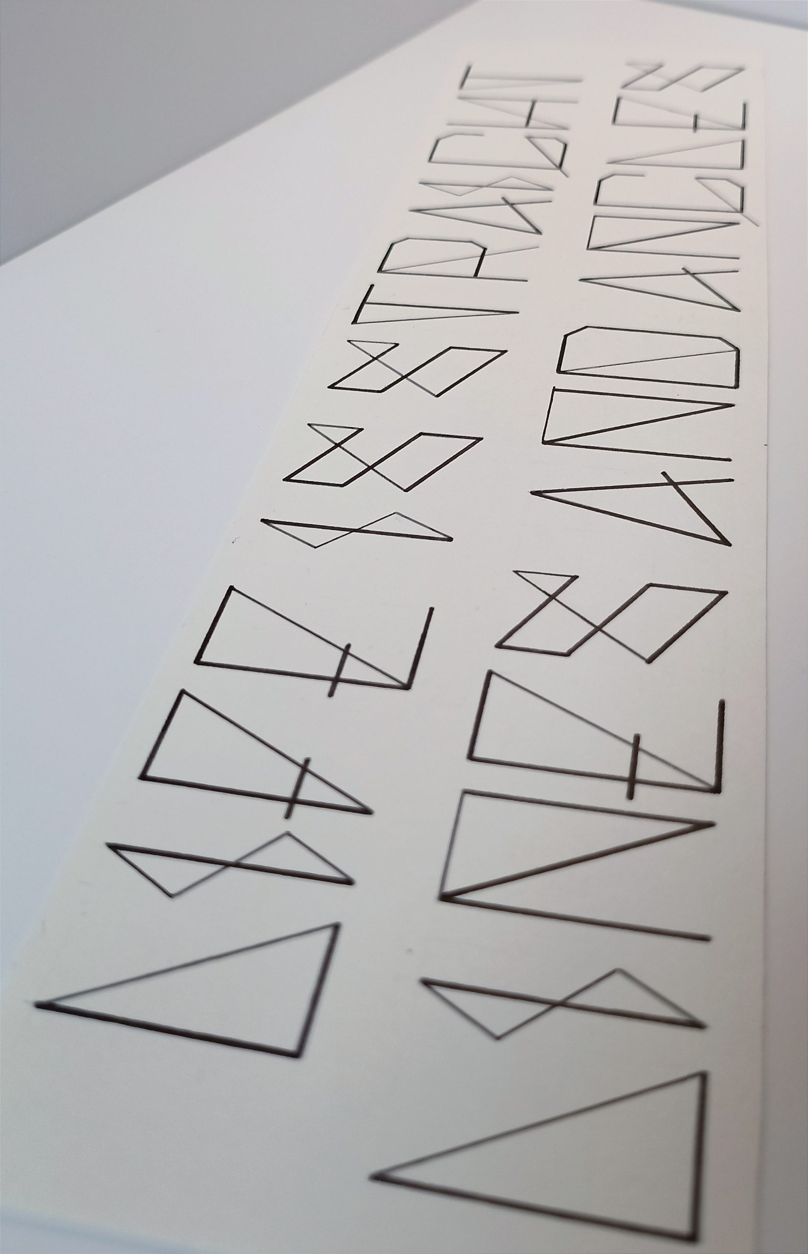 Comission "Life is straight lines and angles".